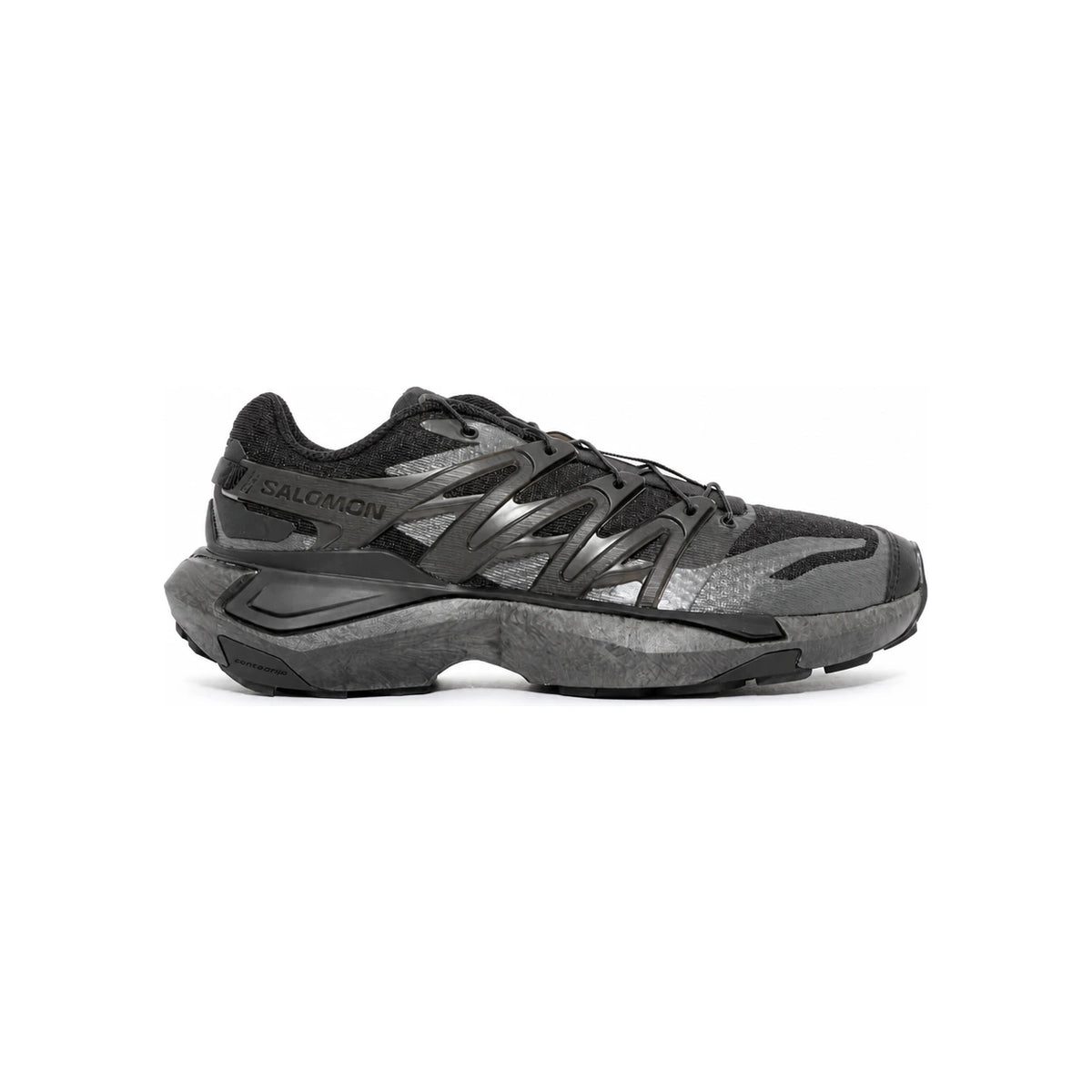 SALOMON XT Pure Black Asphalt Unisex Low-Top Sneakers L49160600