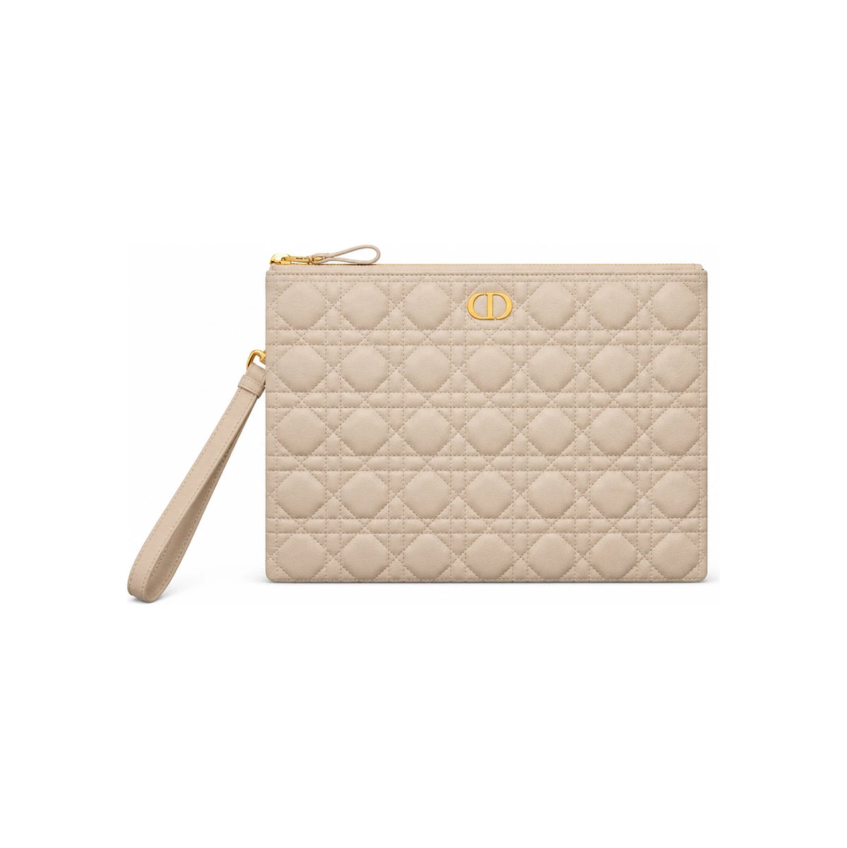 DIOR Caro Large Daily Pouch Women’s Leather Clutch Bag