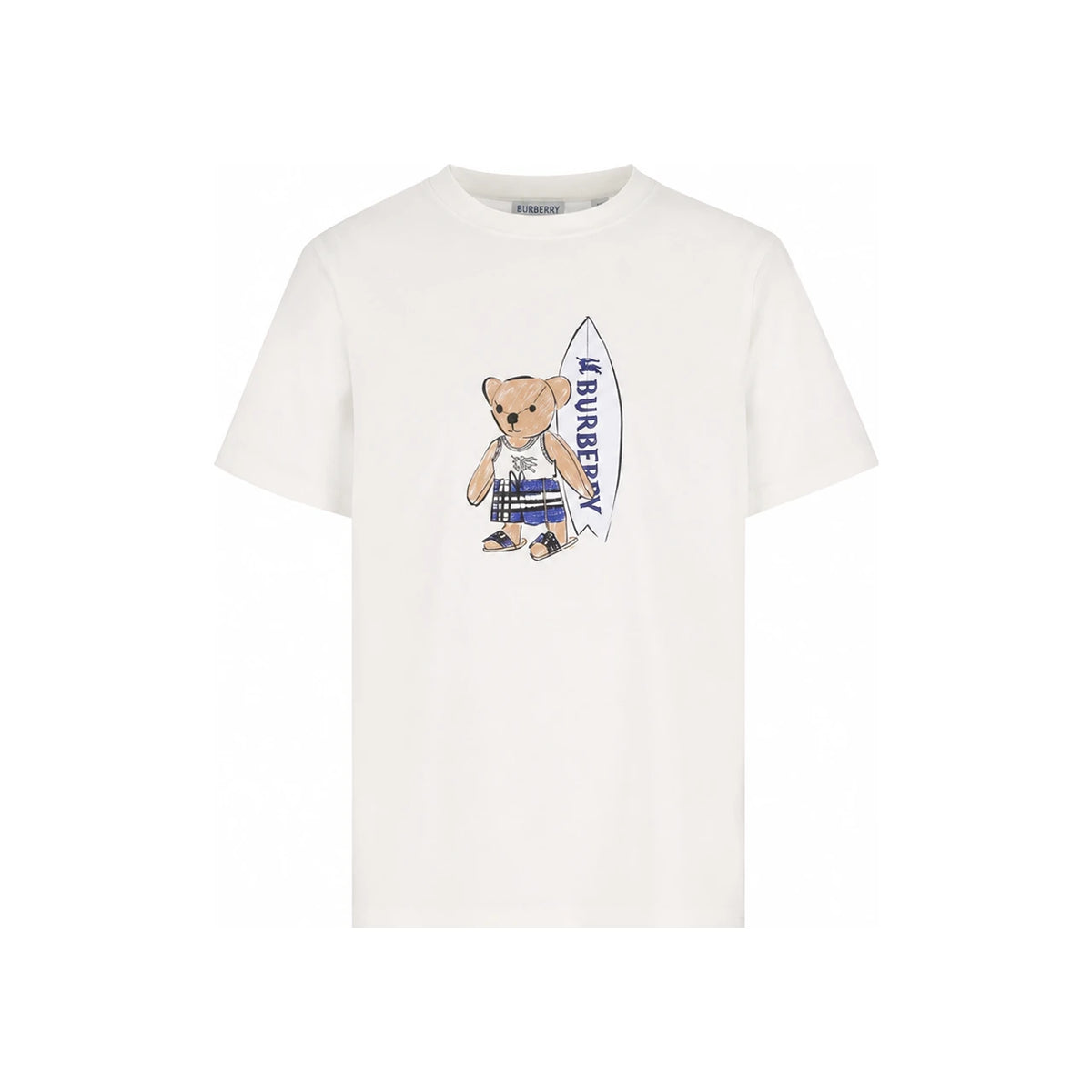 BURBERRY Women’s Cedar Teddy T-Shirt White 8117540