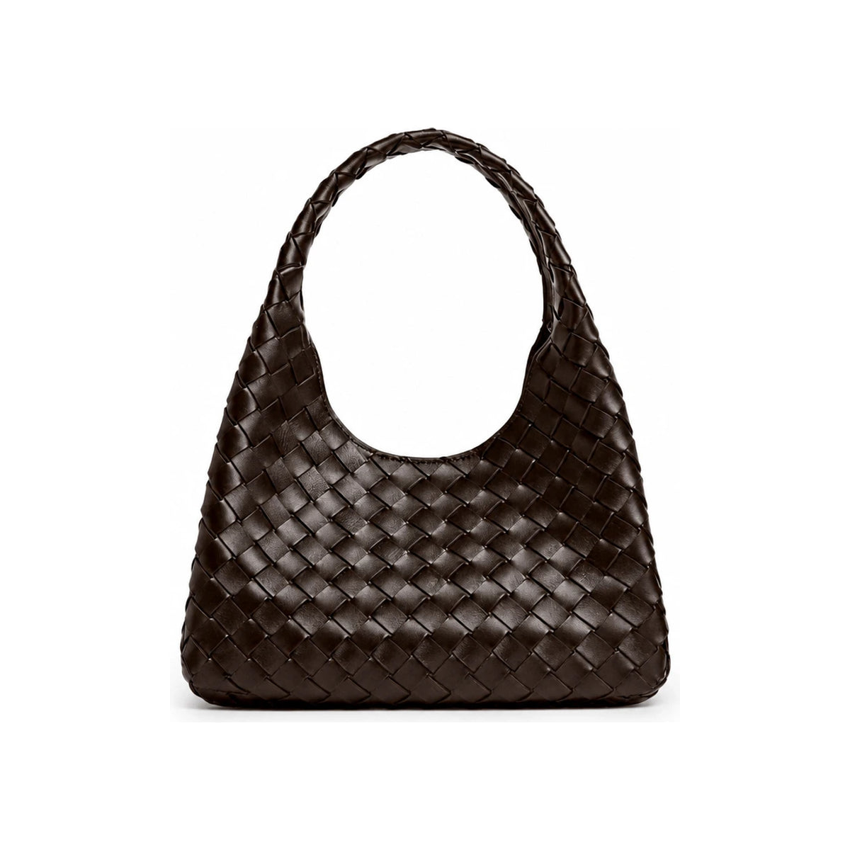 Bottega Veneta Campana Small Intrecciato Woven Leather Tote Bag
