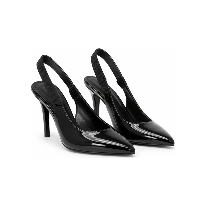 Versace Logo Scarlet Slingback Pumps 80VA3S52 ZS859 899