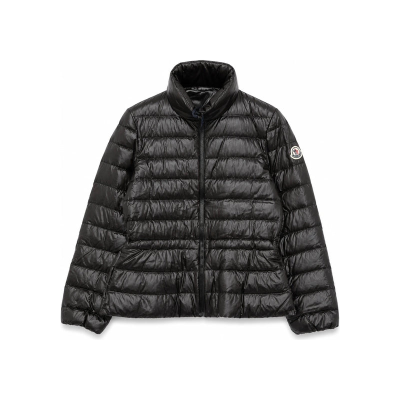 Moncler Women’s Lightweight High-Neck Down Jacket Black Logo P 1A00015 597QN 999
