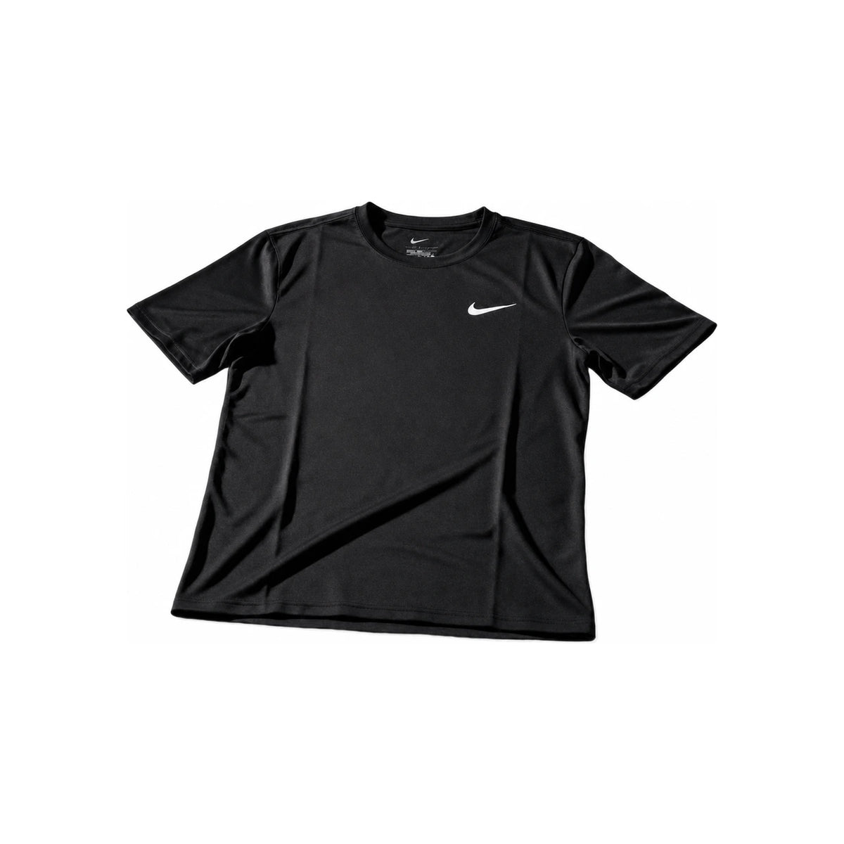 Nike Short Sleeve T-Shirt Men’s White Cotton Crewneck DV9839010 BLACK DOM
