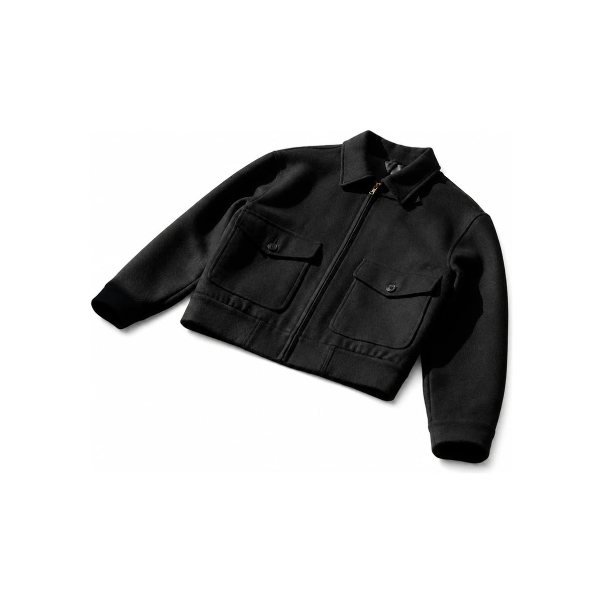 Visvim Men's Jacket 0126105013018 BLACK DOM