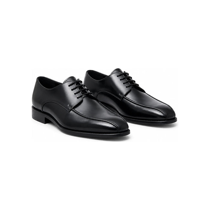 OUR LEGACY Glazed Black Leather Railway Loafers A2267 RB