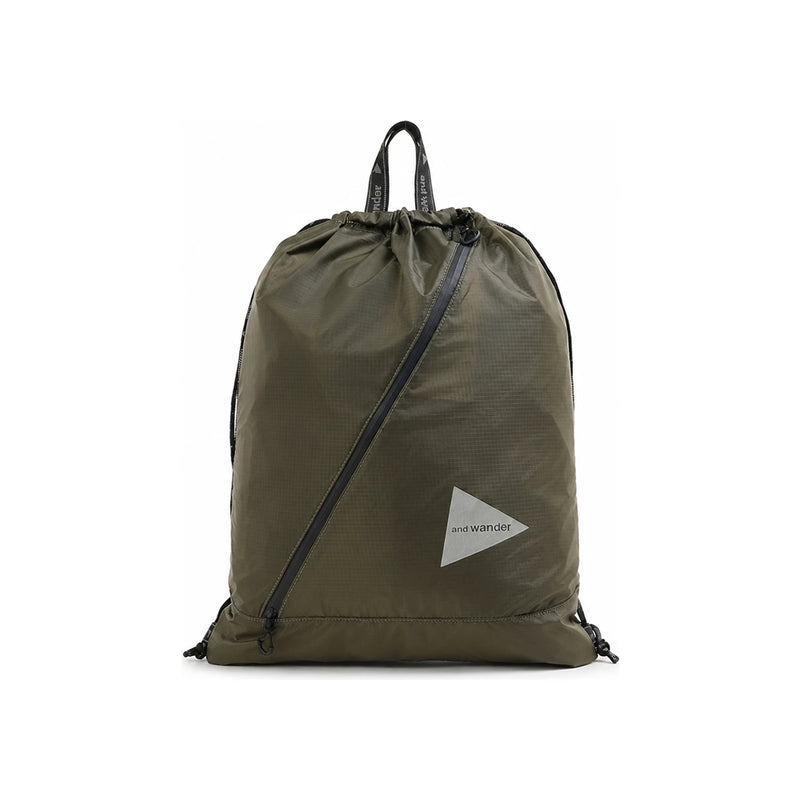 and wander Unisex Crispy Ripstop Drawstring Crossbody Bag 5746985152 010