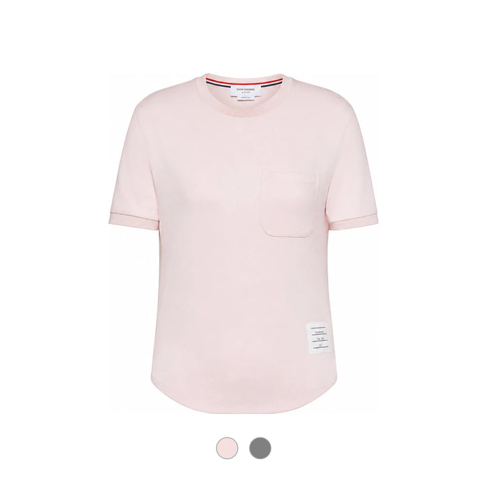 THOM BROWNE Cotton Milano Pocket Short Sleeve T-Shirt