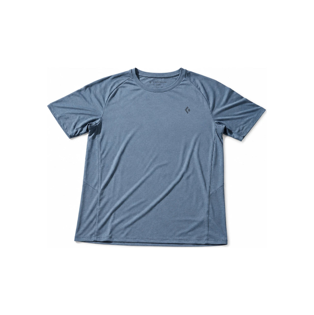 Black Diamond Short Sleeve T-Shirt Men's Black 26SS QAMAP752427 STEEL GREY DOM