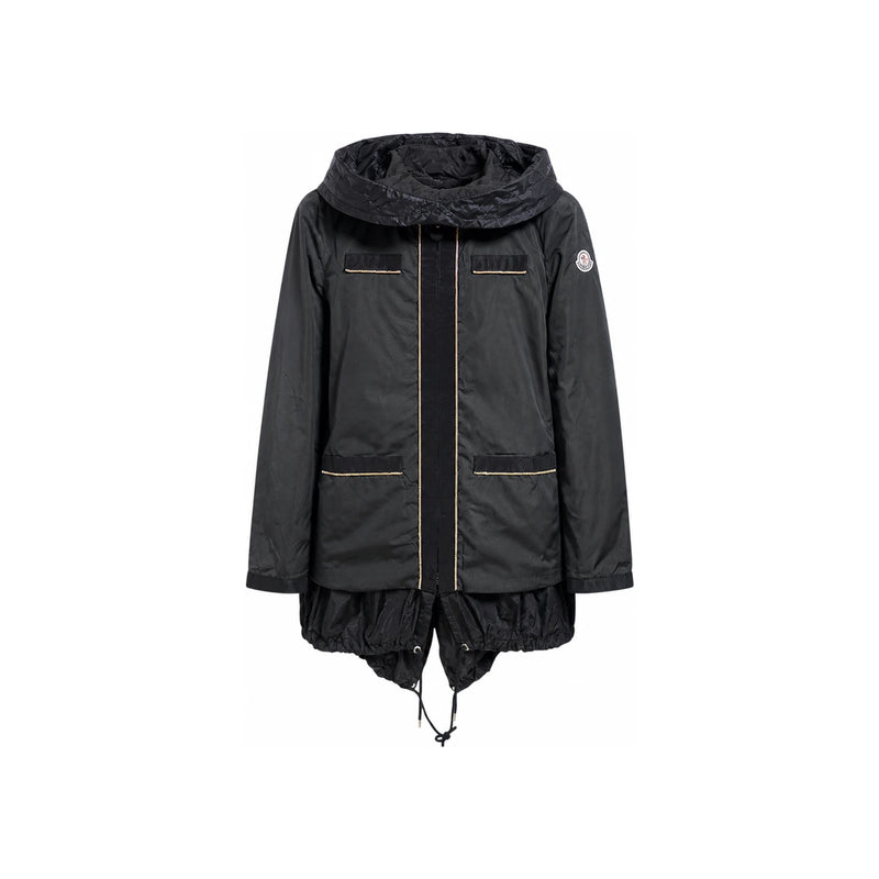 Moncler YUKARI Chain Detail Windbreaker Coat