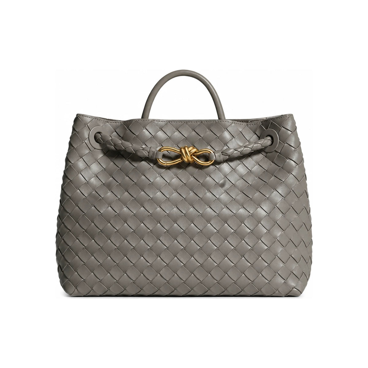 Bottega Veneta Leather Tote Bag Beige