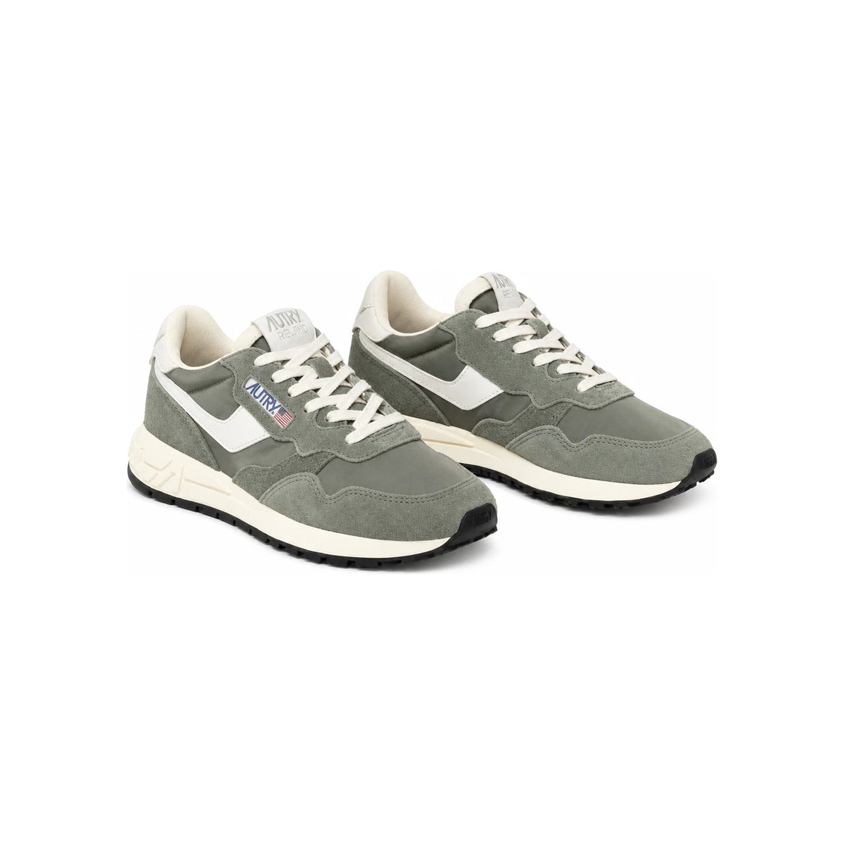 AUTRY Reelwind Nylon Suede Low-Top Women's Sneakers WWLW NC37