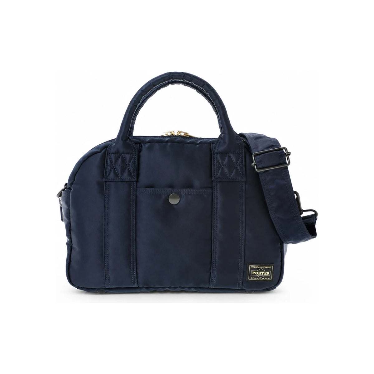 PORTER Tanker Boston Bag Crossbody Black Nylon Men 622 19838 50