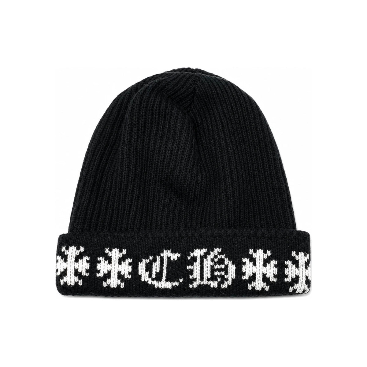 Chrome Hearts Big Daddy Cashmere Beanie Black
