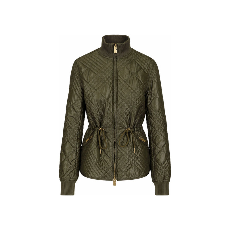 BURBERRY Micro Check Stitch Nylon Waverley Jacket 8114243