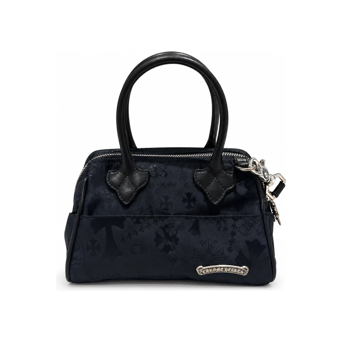 Chrome Hearts Nylon Embroidered Mochita Fabric Mini Crossbody Bag