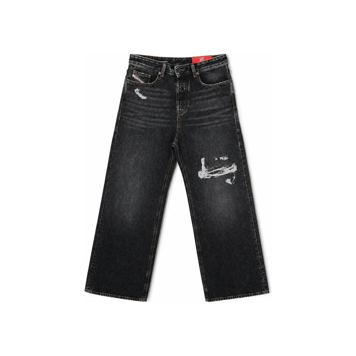 DIESEL Relaxed Fit Blue Denim Jeans for Men