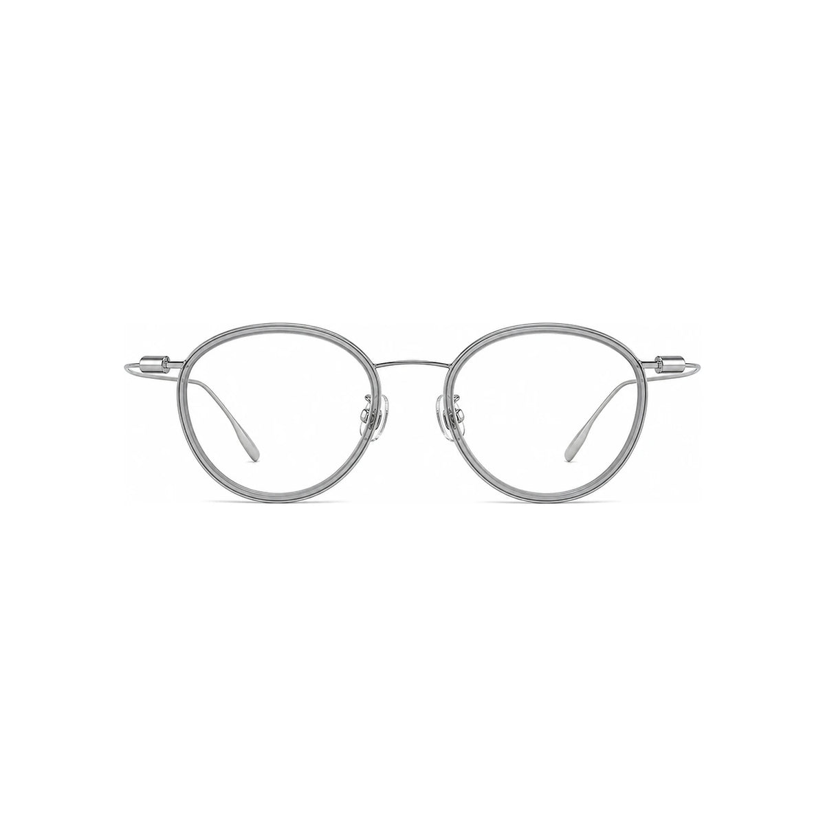 Zegna Titanium Round Eyeglass Frames Unisex Asian Fit EZ5292 D 020