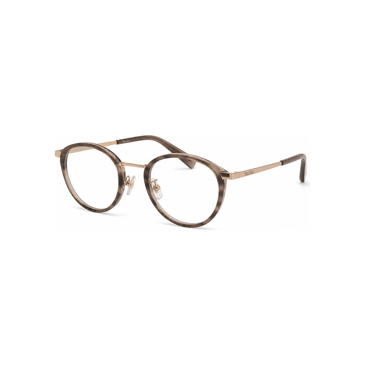 Max Mara Asian Fit Round Eyeglasses Unisex Fashion Accessory MM5167 D 055