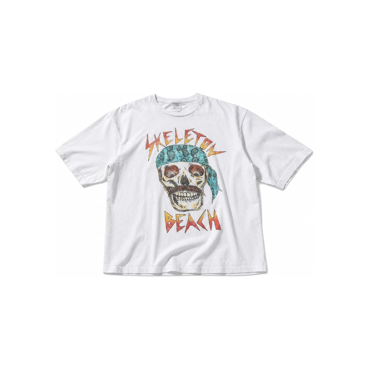 GALLERY DEPT. Short Sleeve T-Shirt Men’s Casual Tee SBM10311 CLEAN WHITE DOM