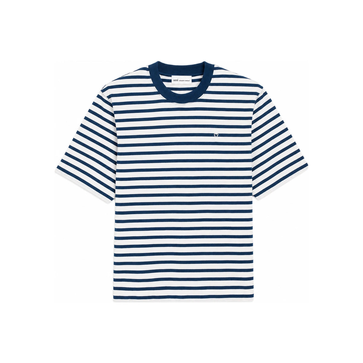 AMI Unisex Short Sleeve T-Shirt White Cotton