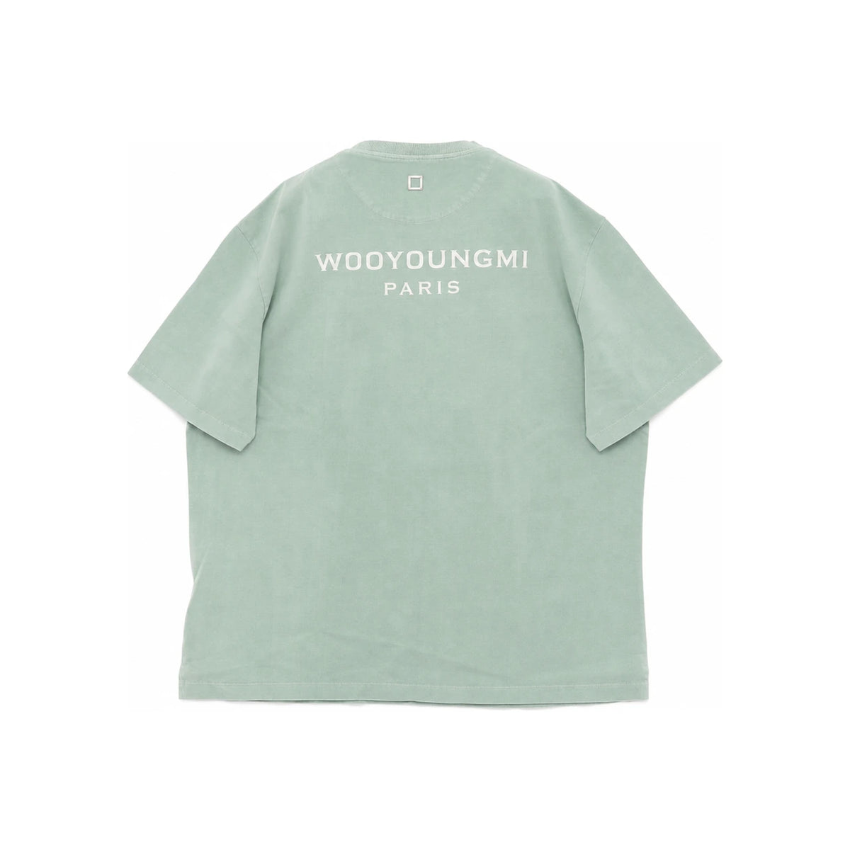 WOOYOUNGMI Mint Back Logo Short Sleeve T-Shirt W261TS07 783M