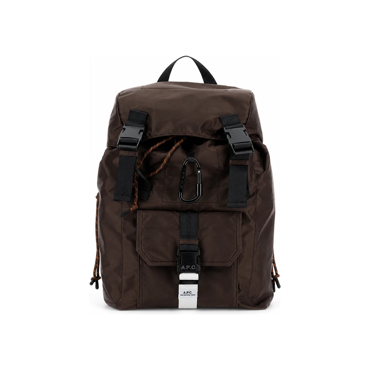 A.P.C. Men’s Trek Nylon Backpack Black