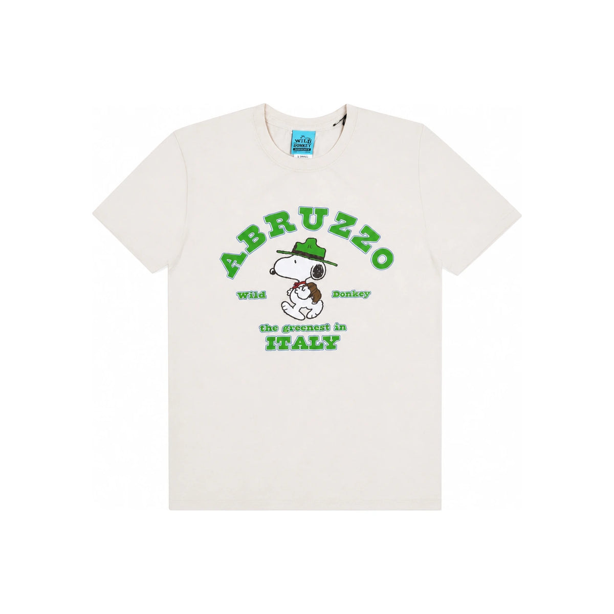 Wild Donkey Natural TABRUZZO Abruzzo Short Sleeve T-Shirt Unisex
