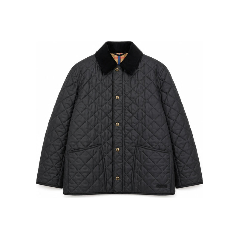 BURBERRY Black Quilted Willowbrook Jacket