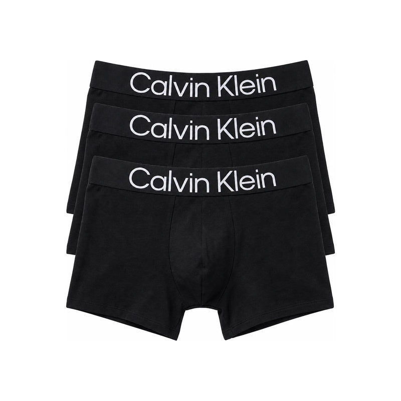 Calvin Klein Cotton Men’s Boxer Briefs 3-Pack Black Underwear