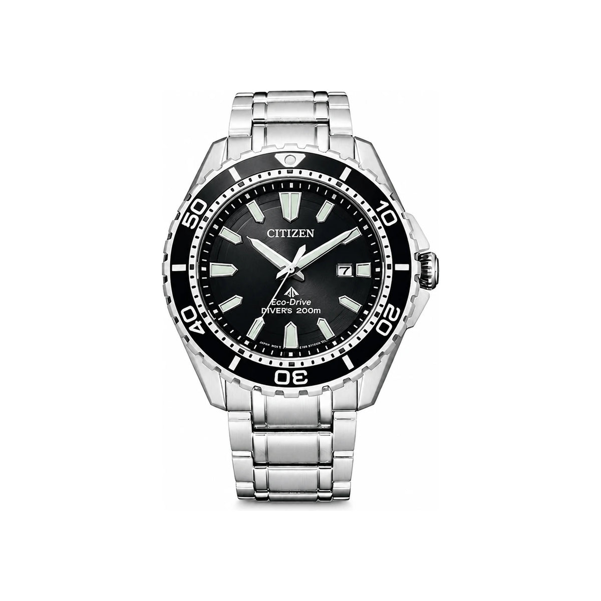 CITIZEN Promaster Marine Eco-Drive Men’s Metal Watch Black Dial