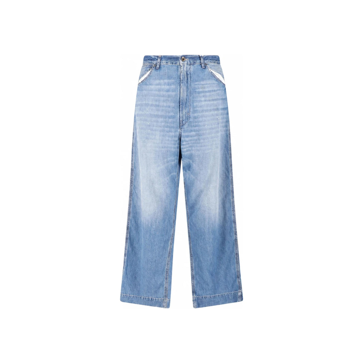 Maison Margiela Men's Wide-Leg Denim Jeans