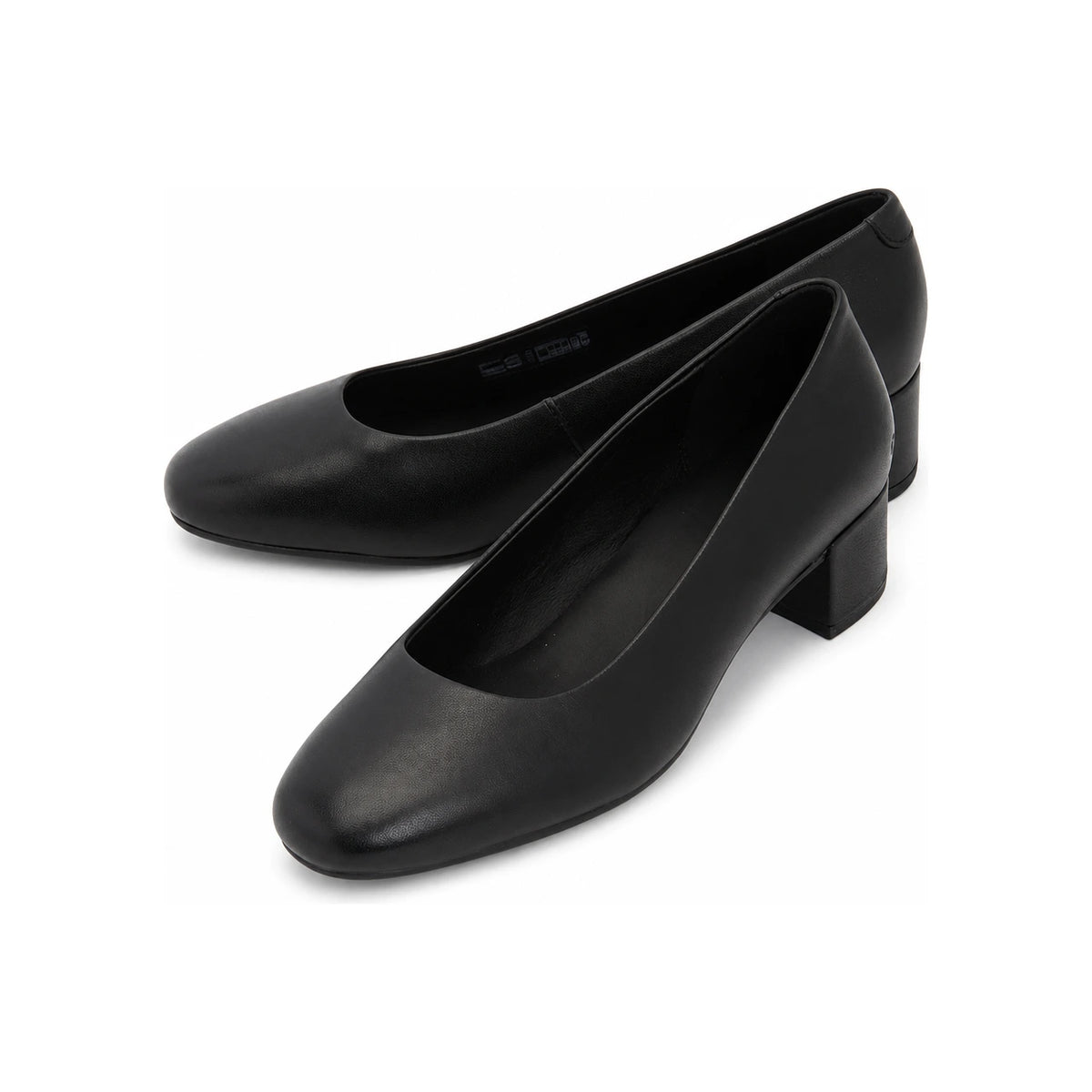ecco Leather Pointed-Toe Pumps Black Women’s