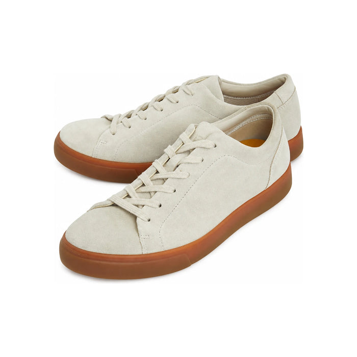 ecco Soft 10 Leather Low-Top Sneakers Men Gray