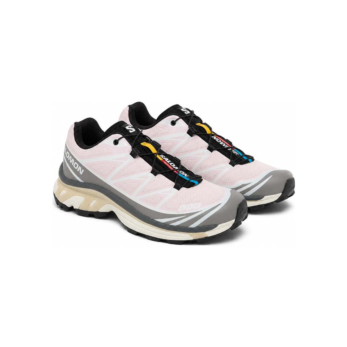 SALOMON Women’s XT-6 Sneakers Cloudburst Icy Pink Tapioca Low-Top