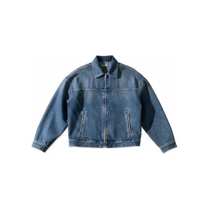 PRADA Men's Denim Bomber Jacket GEB294 19M7 F0008