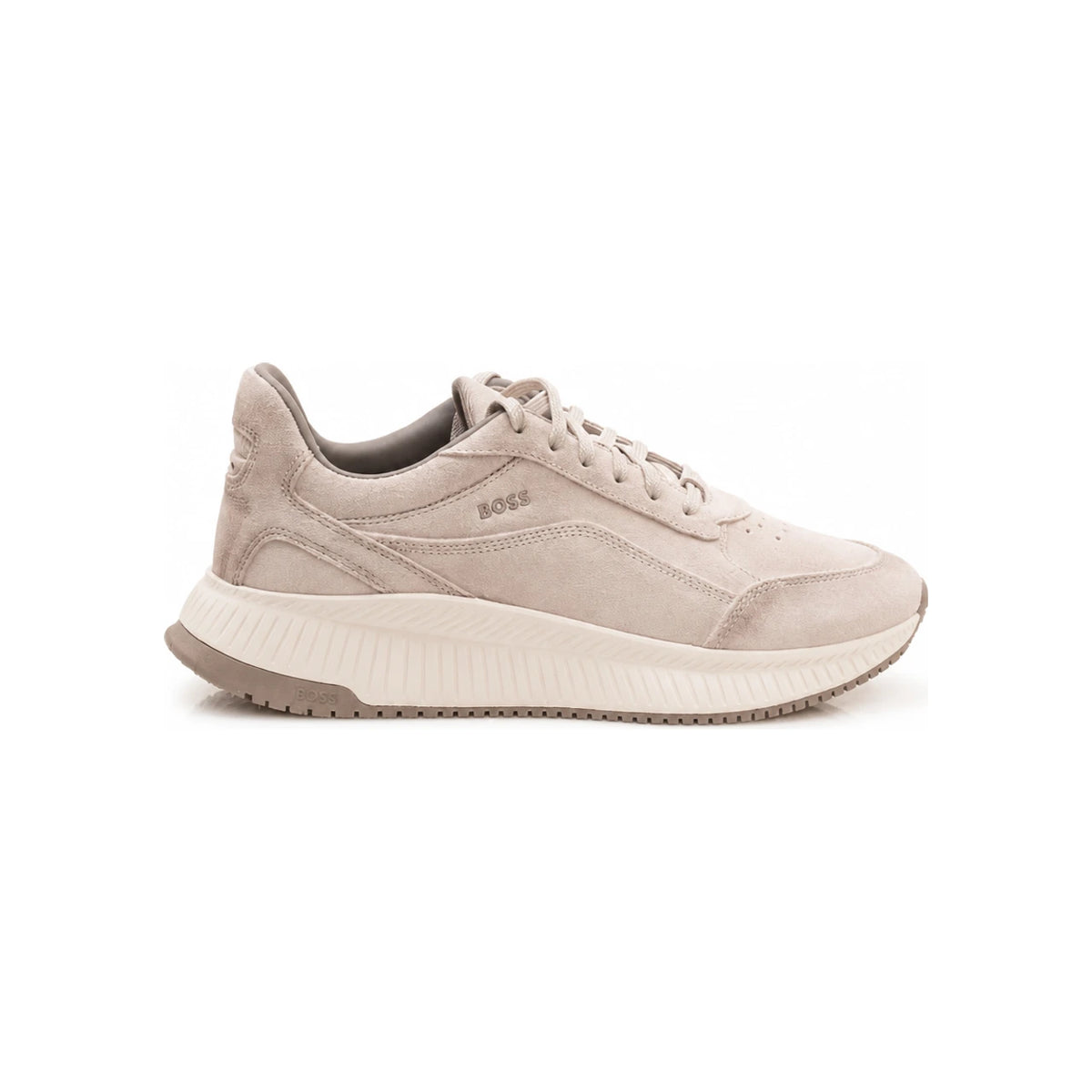HUGO BOSS Leather Low-Top Sneakers for Men 50563920110 WHITE DOM