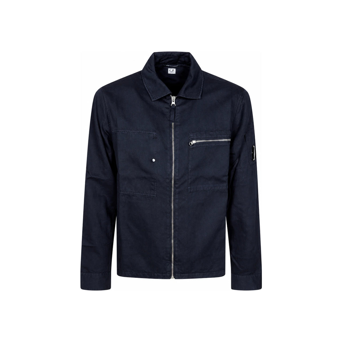 CP Company Lightweight Bomber Jacket fo 20CMOS226A 110626G 888 TOTAL ECLIPSE DOM