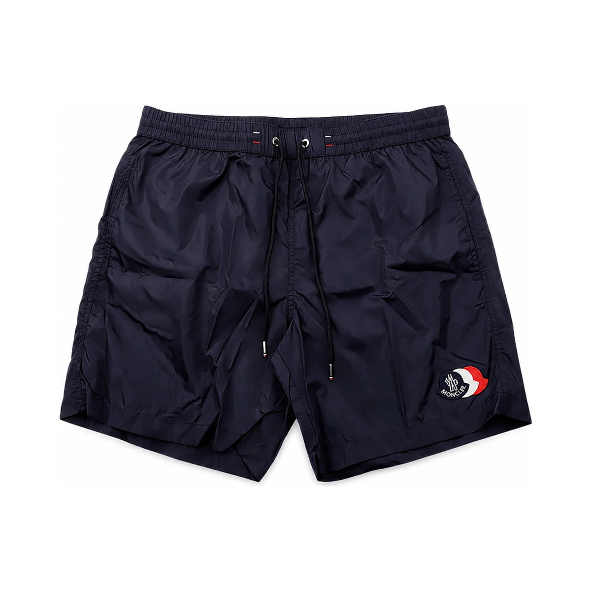Moncler Tricolor Logo Patch Swim Shorts Navy 2C00017 5985M 742