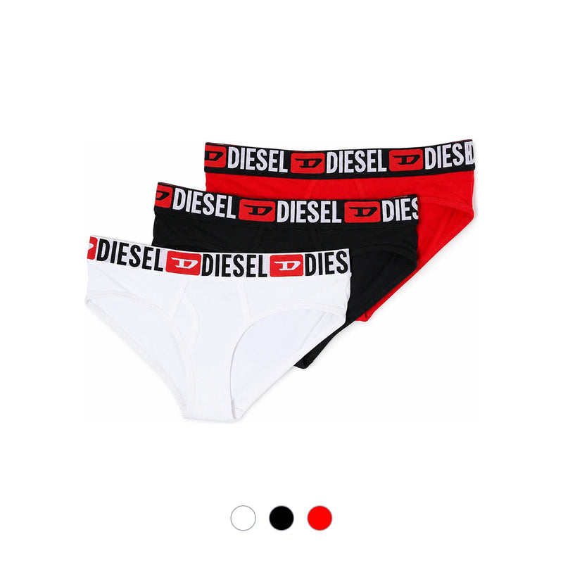 DIESEL Oxydcore 3-Pack Underpants Black White Red Underwear