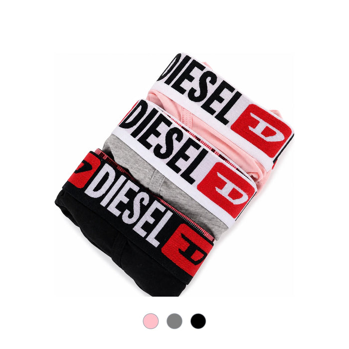 DIESEL Oxydcore 3-Pack Underpants Pink/Gray/Black Underwear