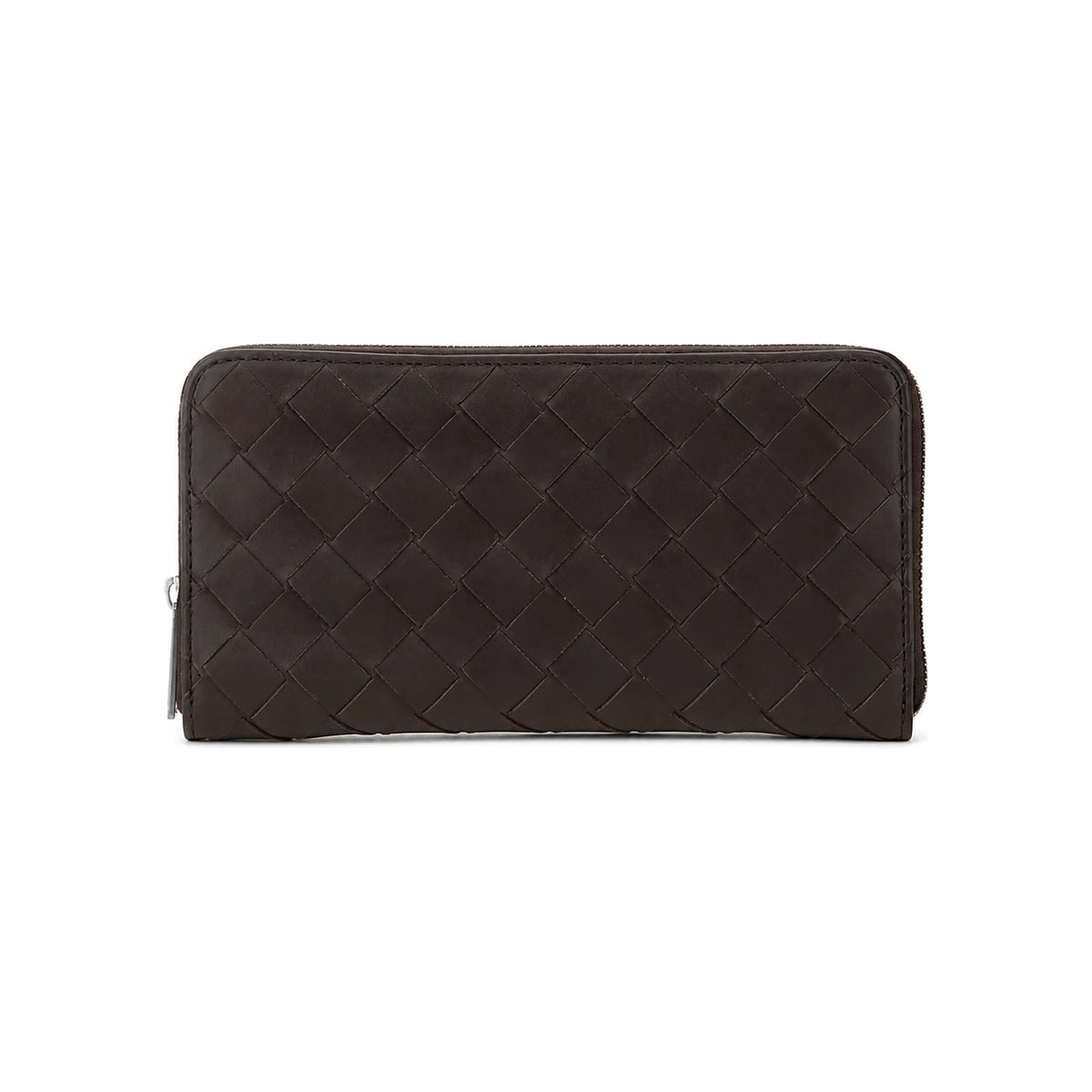 Bottega Veneta Intrecciato Zip Around Long Wallet Fondant