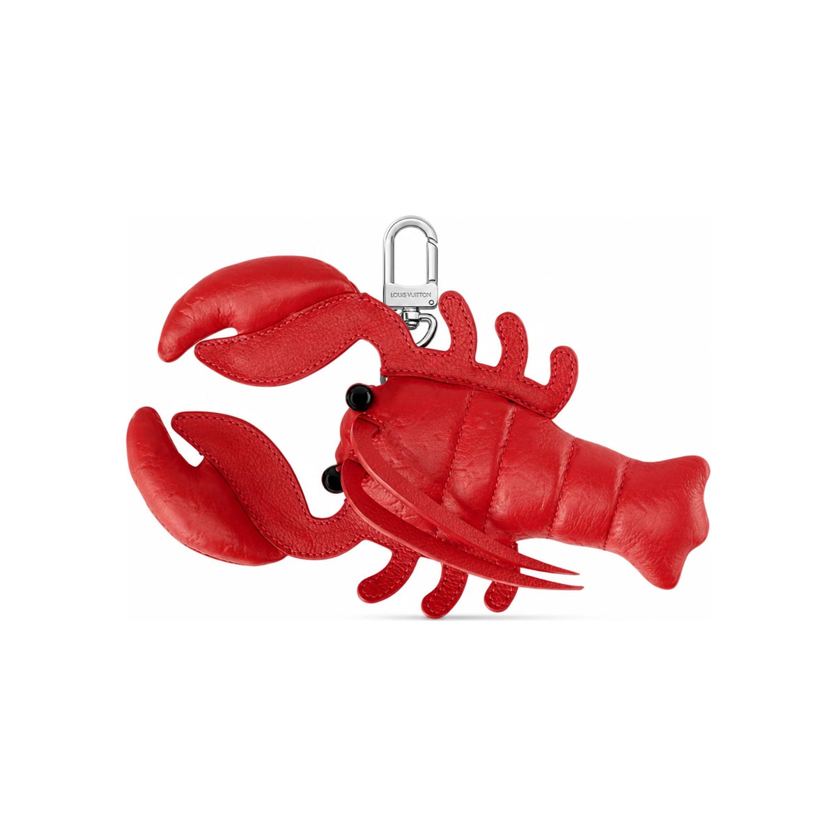 Louis Vuitton LV Lobster Bag Charm Keyring Silver Tone M03134