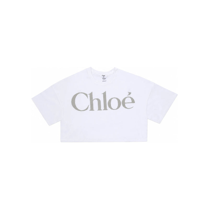 Chloe Kids Short Sleeve T-Shirt C20859 117