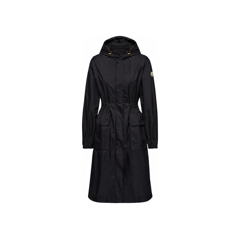 Moncler Women’s Hiengos Hooded Long Jacket Beige