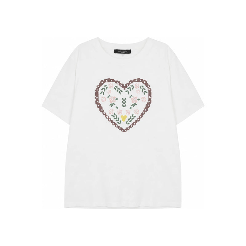 Max Mara Weekend Tenue Cotton T-Shirt WKDTENUE 001
