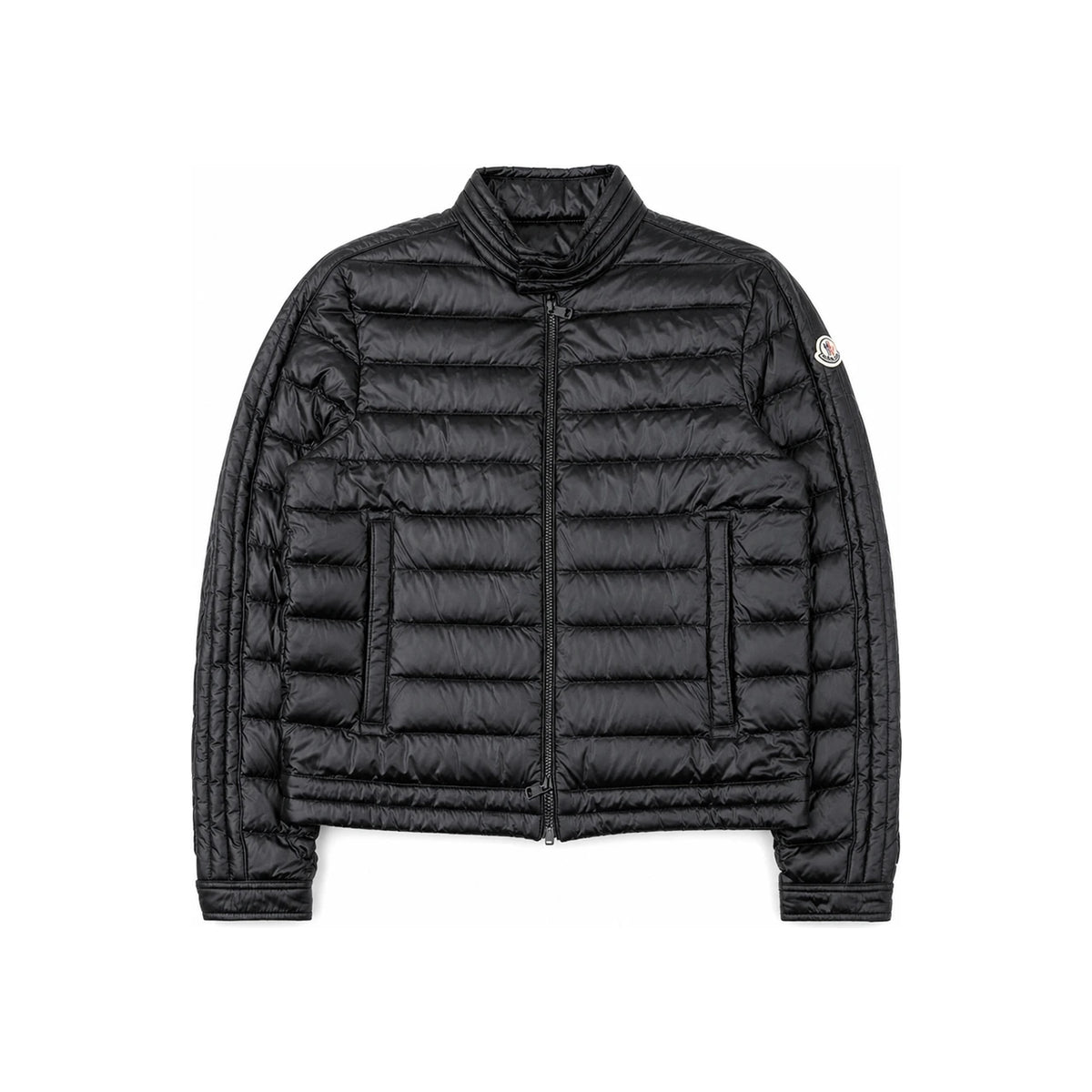 Moncler Men’s JACOBUS Lightweight Down Puffer Jacket Black 1A00170 597WN 999
