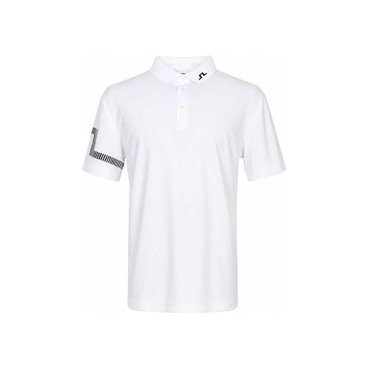 J LINDEBERG Men’s Short Sleeve T-Shirt White Cotton