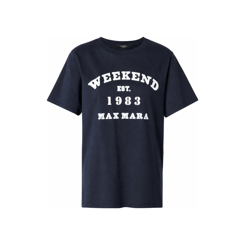 Max Mara Navy TENUE Short Sleeve T-Shirt 261597 1051 007