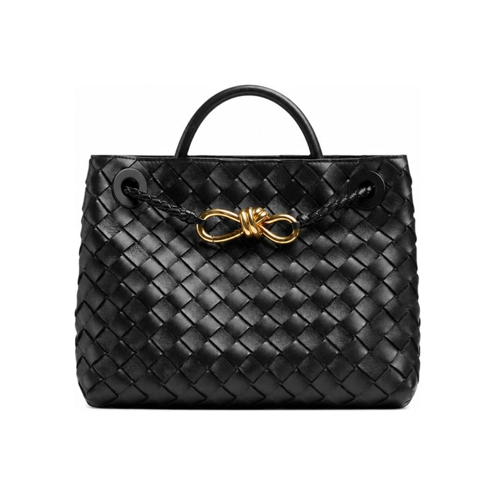 Bottega Veneta Andiamo Medium Leather Shoulder Tote Bag