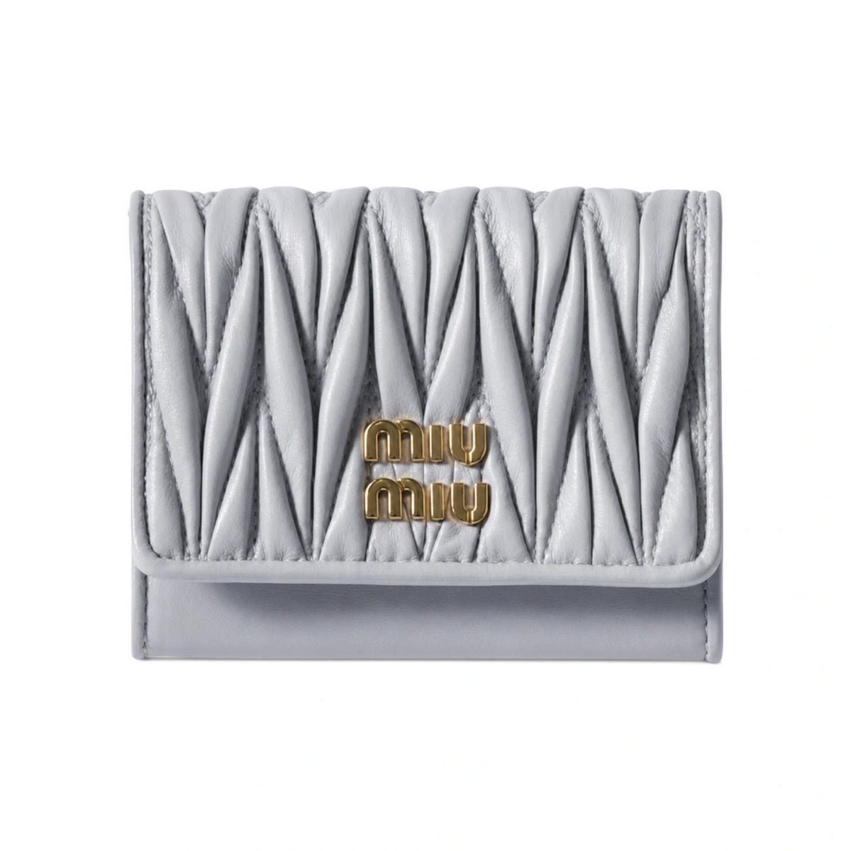 Miu Miu Matelassé Nappa Leather Card Holder 5MC104 AFPP F0164